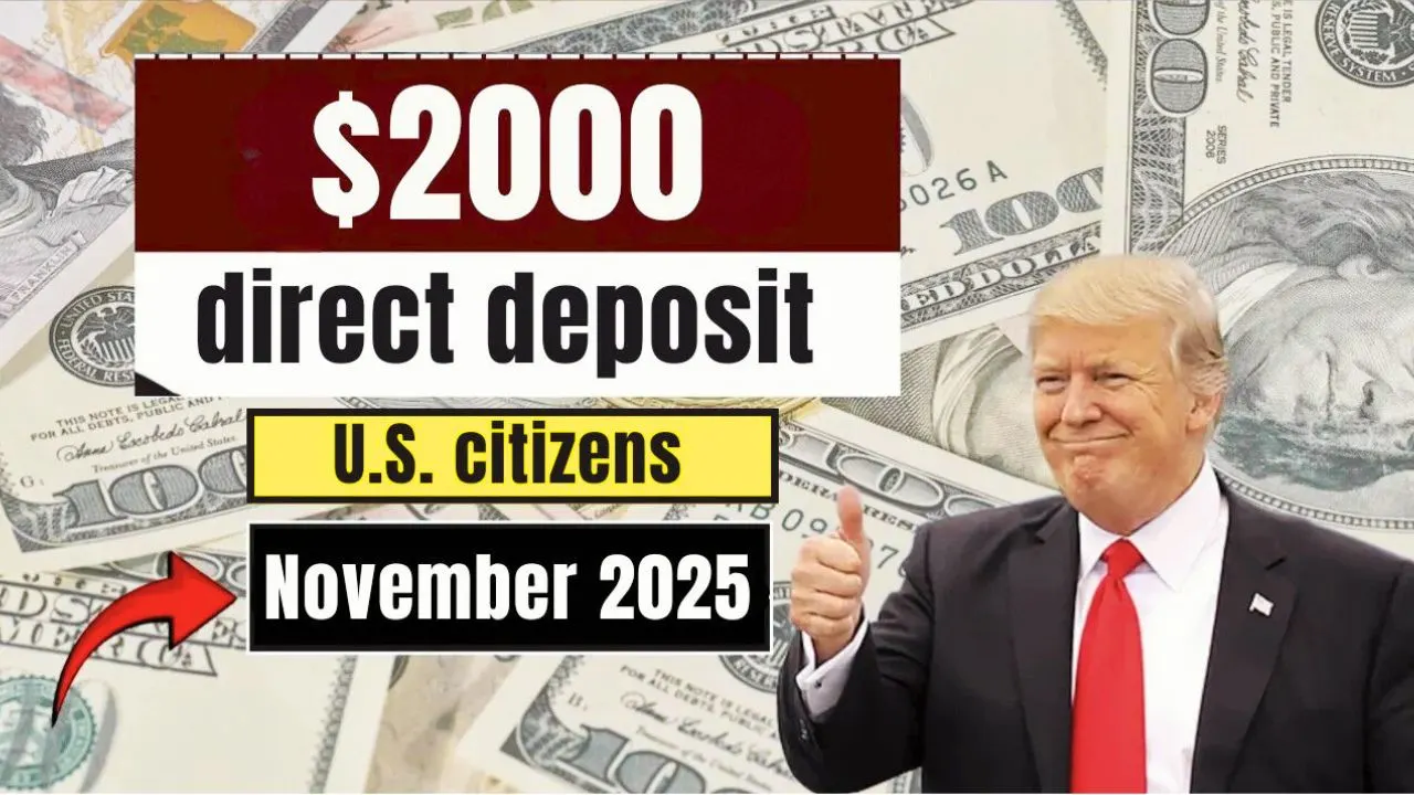 $2,000 Direct Deposit For U.S. Citizens